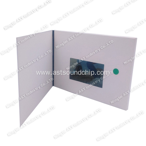 4.3inch LCD Video Brochure, Video Player Cards, Video Advertising Brochure